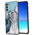 thumbnail image 1 of Compatible with Samsung Galaxy S22 Phone Case, sphynx-cat150 Case Silicone Protective for Teen Girl Boy Case for Samsung Galaxy S22, 1 of 1