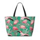 thumbnail image 2 of Easygdp Tropical Flamingo Bolsa de Viaje de Playa de Gran Capacidad, Bolsa Tote Perfecta para la Playa, Escapadas de Fin de Semana y Viajes, 2 of 7