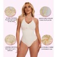 thumbnail image 3 of MANIFIQUE Bodysuit for Women Tummy Control Shapewear Racerback Body Shaper Tank Top, 3 of 7