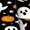 Black_001, variant on Fgnfyis Family Halloween Pajamas Print Loose Cozy Soft 2 Piece Set Tops Pants Loungewear Sleepwear