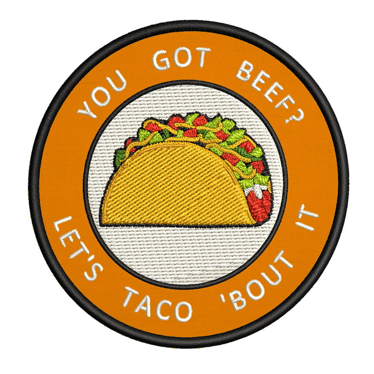 You Got Beef? - 3.5 - Iron-On or Sew-On Embroidered Patch Novelty