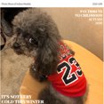 thumbnail image 4 of ropa para perros camiseta para mascotas, chaleco para perros camiseta de baloncesto fresca, ropa de verano para perros MFZFUKR CPB-YY863-2, 4 of 5