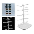 thumbnail image 3 of S SERENABLE 10 Pairs Sunglass Display Show Case Rack Shelf Eye glasses Show Stand Holder White, 3 of 9