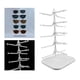 thumbnail image 1 of Estante de Anteojos Macarena para Exhibir 5 Pares Blanco, 1 of 8