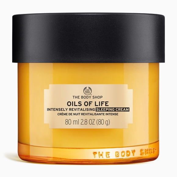 Crema de noche The Body Shop Oils Of Life intensamente revitalizante