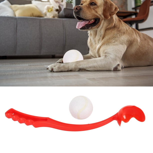Lanzador De Pelotas De Tenis Para Perros, Plástico Interactivo Alivio Del Aburrimiento Ergonómico Lanzador De Pelotas Para Perros De Mano Distancia Controlable Para