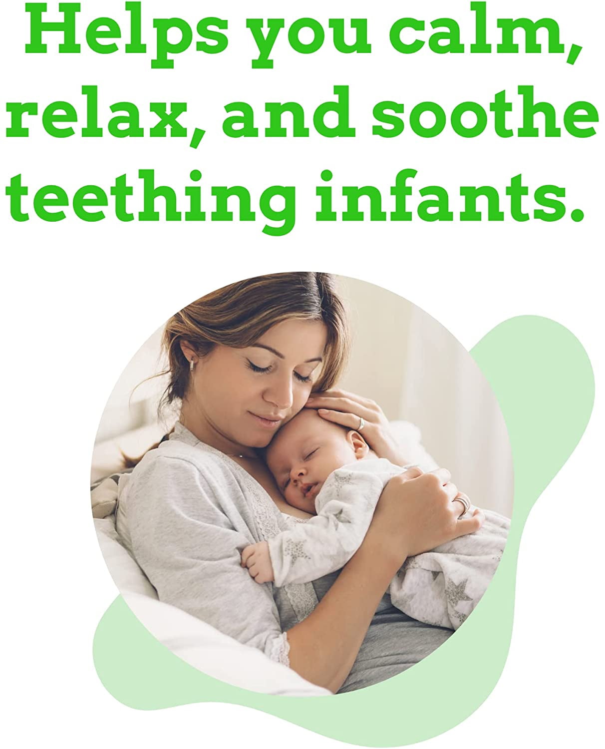 Orajel Non-Medicated Cooling Teething Gel, Daytime, 0.33 oz