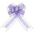 thumbnail image 1 of Unique Bargains 10pcs 9 Inch Extra Large Pull Bow Gift Wrapping Big Organza Bows Ribbon Purple for Wedding Baskets Presents, 1 of 6
