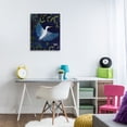 thumbnail image 4 of Stupell Industries Eclectic Heron in Night Forest Canvas Art, 24 x 30, by Michelle Ingari Designs, 4 of 8