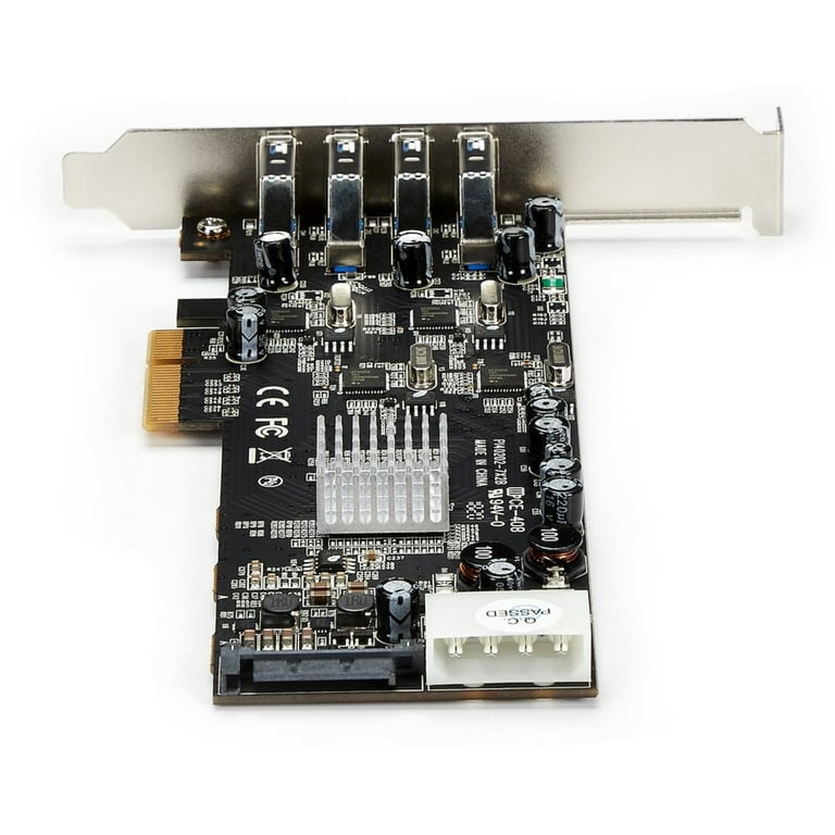 4 Port PCIe USB 3.0 Card w/ 4 Channels - USB 3.0 Cards, Add-on Cards &  Peripherals