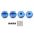 thumbnail image 2 of RC Wheel Hex Hub Adaptor, 4PCS Aluminum Alloy Wheel Hex Drive Hub Adapters Professional 12mm RC Combiner Wheel Hub Hex Adapter Remote Control Car Accessories, 2 of 8