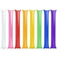 thumbnail image 4 of GOGO 100 Pcs Thunder Sticks Inflatable Bam Bam Spirit Stick, Red Cheerleading Noisemakers, 4 of 5