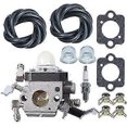 thumbnail image 1 of Kit de carburateur , pour moteur Wacker Bs50-2 Bs50-2I Bs60-2 Bs60-2I Bs70-2I, pour Walbro Hda 242, Hda 252, 1 of 5
