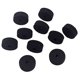 thumbnail image 1 of 10PCS 40mm Silenciador de bombo Arandelas de fieltro redondas Platillos Fieltro Almohadillas Accesorio de platillos (Negro), 1 of 6