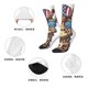 thumbnail image 5 of Balery American Giraffe Style Calcetas Largas con Estampado para Hombre y Mujer – Suaves y Transpirables, Talla Única (US 5-11), 5 of 6
