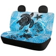 thumbnail image 2 of Pzuqiu Ocean Sea Turtle Full Set Car Seat Covers - Breathable All-Season Protection for SUV Trucks Sedans Vans, 2 of 10