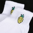 thumbnail image 4 of FENGGUIQU 5Pares Calcetines Tobilleros De Para Mujer Color Surtido Cómodos Y Transpirables, 4 of 5