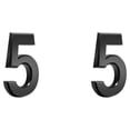 thumbnail image 3 of jesticaly House Numbers ple Numerical Marks Accessories Exquisite Number Signs Parts Number Sign DIY Accessory for Apartment Hotel Number 5 2Set, 3 of 6