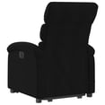 thumbnail image 4 of vidaXL Electric Stand Up Massage Recliner Chair Black Polyester Standard, 4 of 5