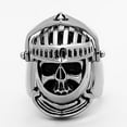 thumbnail image 5 of Anillo Color Plata Para Hombres de Acero Inoxidable Escudo de Cruz, 5 of 5