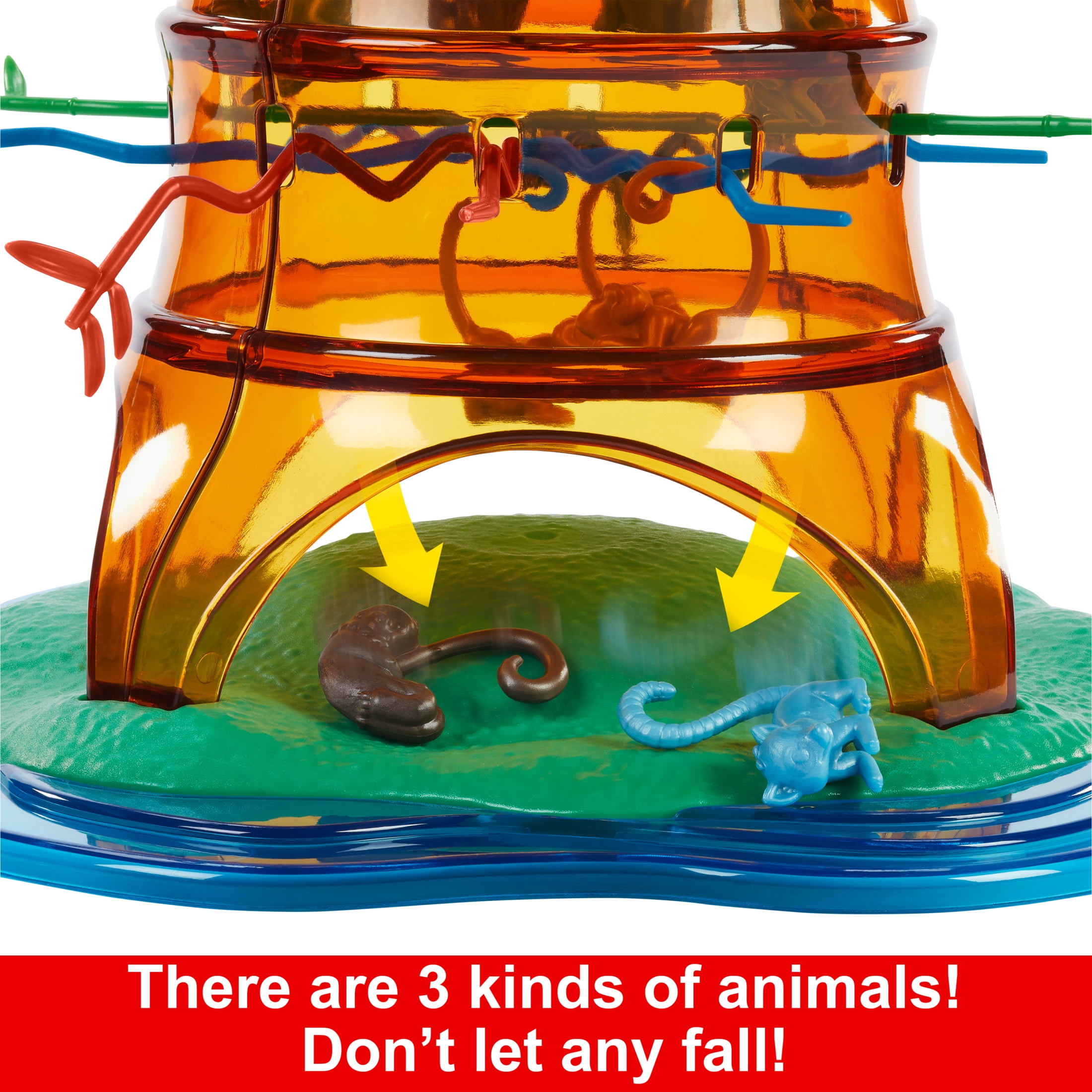 KerPlunk Rockin’ Tree Party Game for Kids, Family & Game Nights, Features Animal Pieces