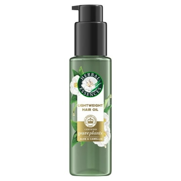 Herbal Essences Hair Oil, Aloe and Camellia Flower Oil, certified Pure Plants, 3.2 fl oz