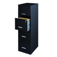 thumbnail image 1 of ARCHIVERO METALICO HIRSH ARMADO 4 CAJONES CARTA NEGRO HIRSH 4 CAJONES TAMAÑO CARTA NEGRO, 1 of 3