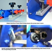 Techtongda Screen Printing Press 6 Color Shirt DIY KIT Screen Printer Squeegee Ink Frame #006955