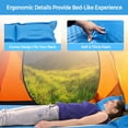 thumbnail image 3 of Goplus Self-Inflating Camping Mat Outdoor Sleeping Pad W/Pillows Bag for Camping, 3 of 9