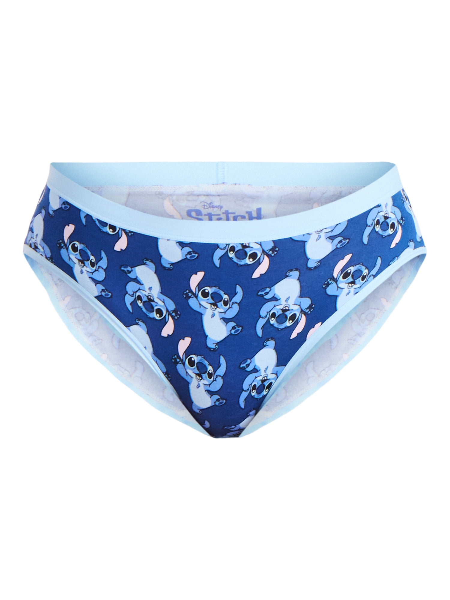 Disney Stitch Womens Hipster Panties, 3-Pack, Sizes S-XXL