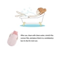 thumbnail image 2 of Cateissary Guante de caras para ducha, depurador de limpieza exfoliante, comodidad práctica, guante de belleza, toalla de frotamiento Juegos de accesorios de baño Color café, 2 of 6