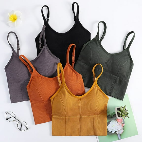 WHAMVOX Wireless Bra Sports Bras for Women Fitness Miss Chest Wrap Tube 30x25cm