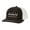 Black/White, variant on Golfing Life Is Full of Important Choices Funny Men's Embroidered Mesh Back Trucker Hat, Red/Heather Grey/White