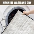 thumbnail image 4 of Modern Abstract Kitchen Mat 31"x20" Non Slip Soft Plush Low Profile Kitchen Rug, Textured Sink Mat for Laundry Room Bedroom Office, 4 of 6