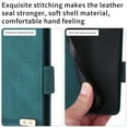thumbnail image 6 of Feishell Wallet Case for Samsung Galaxy A14 5G 6.6 inch,Shockproof Magnetic Buckle Flip Kickstand Credit Card Slots Luxury PU Leather Ultra Thin Phone Case,Green, 6 of 8