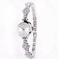 thumbnail image 1 of Reloj de aleación para mujer, reloj elegante de moda con banda de diamantes de imitación para trabajo de oficina, viaje de negocios, 1 of 5