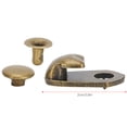 thumbnail image 5 of Alloy Boots Hook Rivets With Tape Bronze Hiking Shoes Fastener Piece Clothing Accessories, 5 of 8