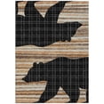 thumbnail image 2 of Addison Rugs Chantille Indoor/Outdoor Transitional Lodge Black Machine Washable Rectangle Rug, 10' x 14', 2 of 8