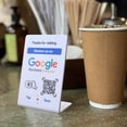 thumbnail image 2 of NFC Tap Google Review Stand - Boost Customer Feedback with Tap & Scan QR - No App, No Subscription - Works on iPhone & Android (S, 2 of 9