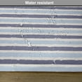 thumbnail image 6 of Ambesonne Harbour Stripe Place Mats Set of 4, Sketchy Stripes, Standard Size, Cadet Blue Pale, 6 of 6