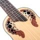 thumbnail image 5 of GOOHOCHY Ukelele acústico de 23 pulgadas, guitarra de concierto de abeto macizo, mini guitarra hawaiana de 4 cuerdas, diapasón de palisandro, puente y funda con correa (caqui), 5 of 8
