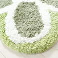 thumbnail image 3 of SAFAVIEH Novelty Taneka Floral Area Rug, Ivory/Green, 5' x 5' Round, 3 of 7