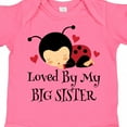thumbnail image 4 of Inktastic Little Sister Ladybug Girls Baby Bodysuit, 4 of 5