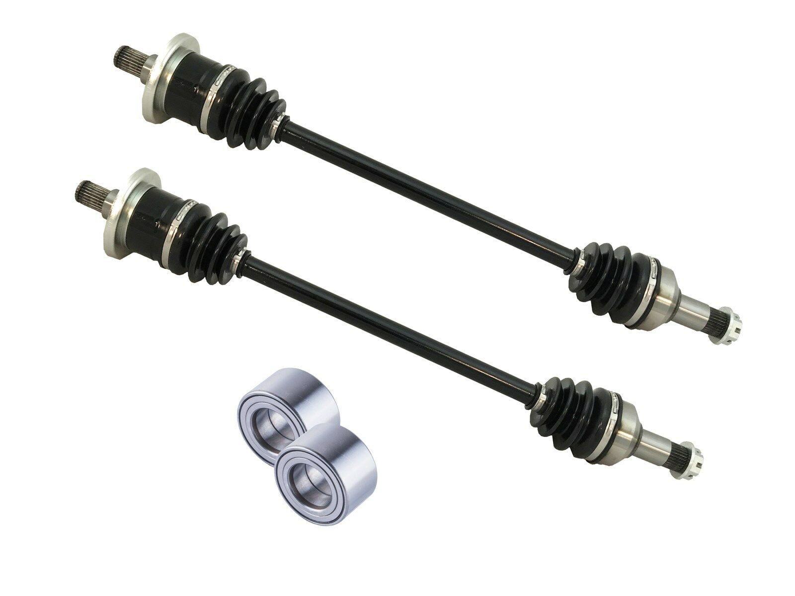 East Lake Axle front cv axles & wheel bearings set compatible with Arctic Cat Prowler 550/650/700/1000 