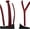 Burgundy, variant on Solid Color Suspender and Silk Skinny Tie Sets for Men