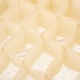 thumbnail image 4 of Milisten Organizador Para Cajón De Calcetines Y Ropa Interior De Tela Resistente Color Beige, 4 of 8
