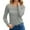 Grey, variant on Women's Tops Casual Long Sleeve Lace Knit Slim Fit Underscrub,Red,2XL