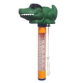 thumbnail image 2 of Almencla 1pc Floating Thermometer Pool Animal Figures for Aquarium  degree C or  degree F Crocodile, 2 of 8