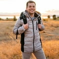 thumbnail image 2 of Down Jacket - Men - M / Gray, 2 of 5