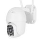 thumbnail image 3 of Cámara domo HD 1080P CCTV WiFi impermeable para exteriores con sistema de vigilancia de 32 luces enchufe 110-240VAU, 3 of 5